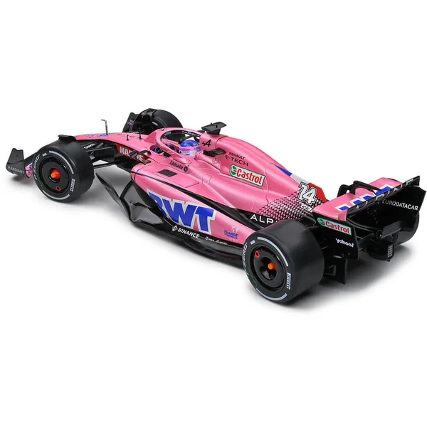 1/18 VOITURE ALPINE A522 PINK F. ALONSO BAHREIN GRAND PRIX 2022