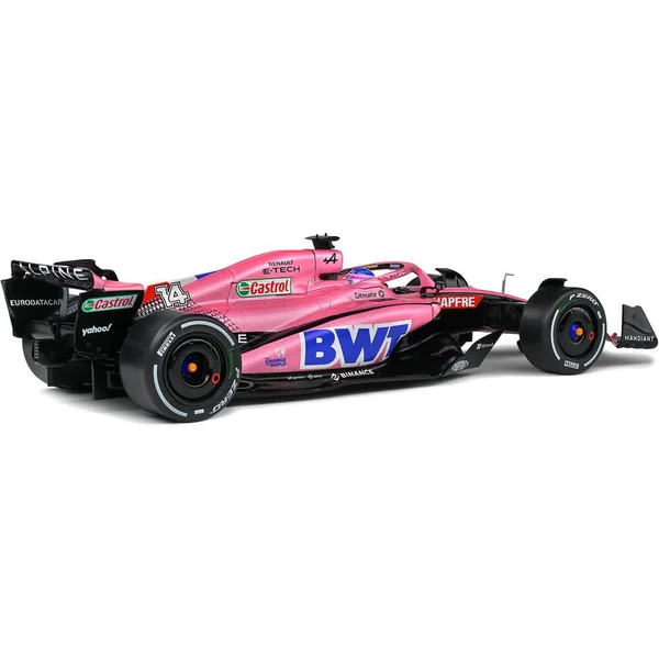 1/18 VOITURE ALPINE A522 PINK F. ALONSO BAHREIN GRAND PRIX 2022
