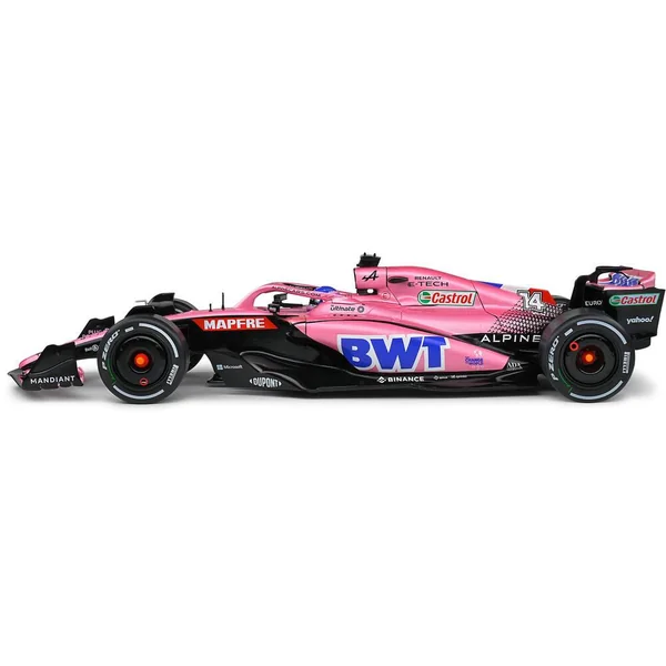 1/18 VOITURE ALPINE A522 PINK F. ALONSO BAHREIN GRAND PRIX 2022