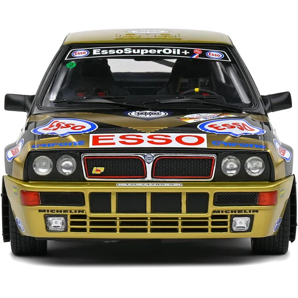 1/18 VOITURE LANCIA DELTA HF INTEGRALE BLACK Y.LOUBET - J.M.ANDRIE ADAC RALLY DEUTSCHLAND 1989