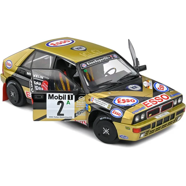 1/18 VOITURE LANCIA DELTA HF INTEGRALE BLACK Y.LOUBET - J.M.ANDRIE ADAC RALLY DEUTSCHLAND 1989
