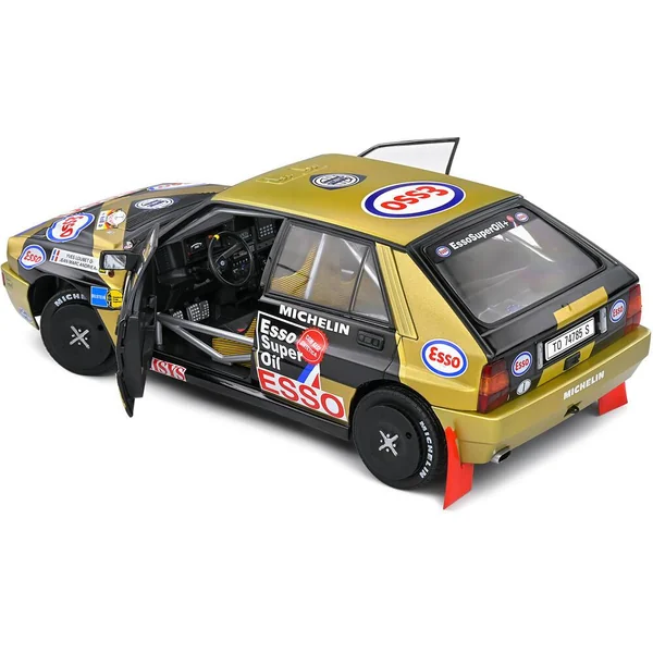 1/18 VOITURE LANCIA DELTA HF INTEGRALE BLACK Y.LOUBET - J.M.ANDRIE ADAC RALLY DEUTSCHLAND 1989