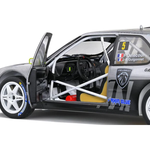 1/18 VOITURE PEUGEOT 306 MAXI GREY 5 F.DELECOUR -J.R.GUIGONNET RALLYE DU MONT BLANC 2021