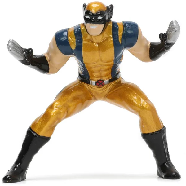 1/24 MARVEL VOITURE CHEVROLET CORVETTE W - WOLVERINE FIGURE BI-COLOR 2020