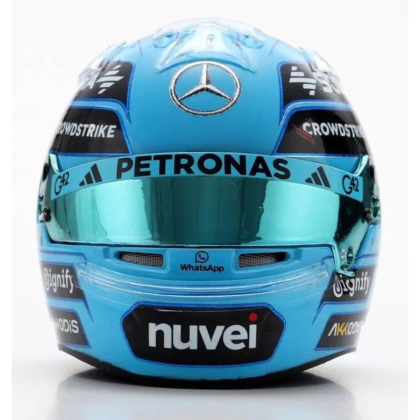 1/5 CASQUE F1 GEORGE RUSSELL - MERCEDES-AMG PETRONAS FORMULE 1 TEAM 2025