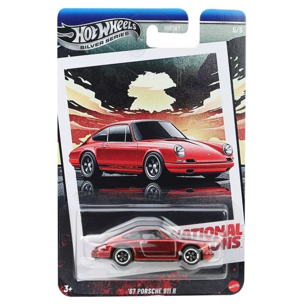 1/64 HOT WHEELS - VEHICULE VINTAGE RACING CLUB 67 POSCHE 911 R