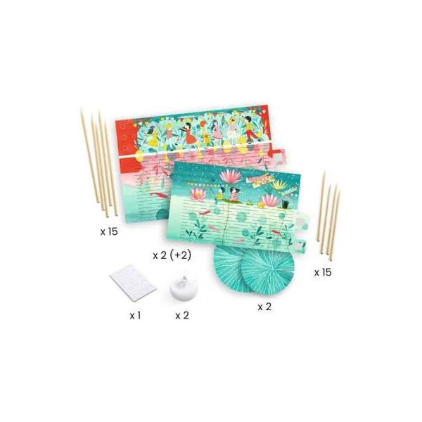 2 photophores à tisser Danse des lucioles - Do It Yourself - Djeco