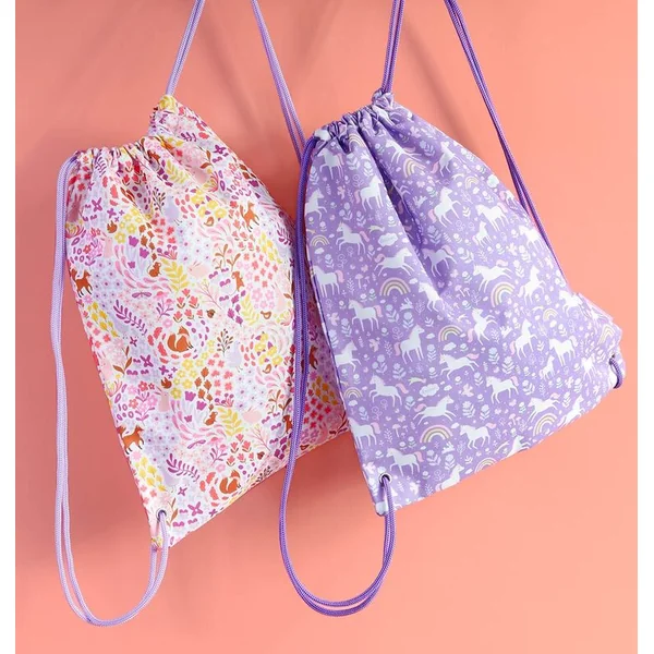 A Little Lovely Company - sac de sport pour enfants - jardin fleuri