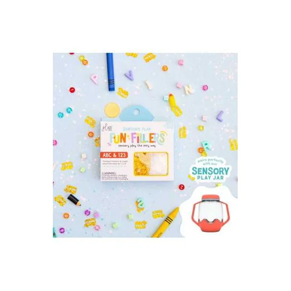 Accessoires sensoriels ABC Fun Fillers - Glo Pals - Jouet sensoriel