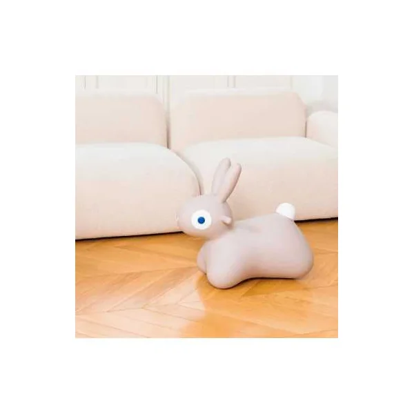 Animal Sauteur Hoppi Quut Beige | Jeu de Saut Enfant 2-5 ans