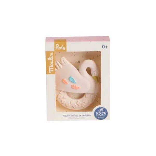 Anneau de dentition cygne La petite école de danse - Moulin Roty