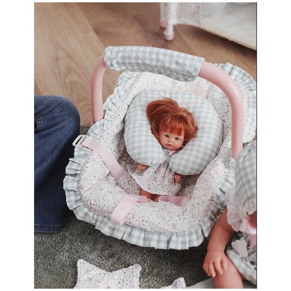 Asi Dolls - Maxi Cosi With Neck Cushion For Cloe Collection In Así Dreams