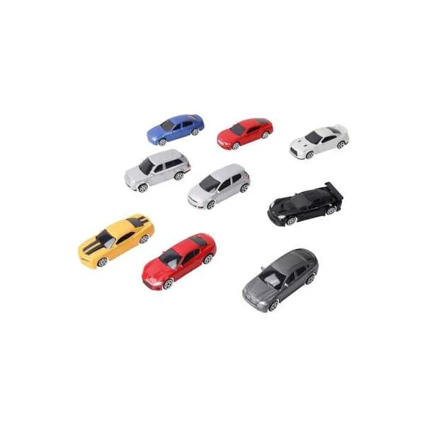 Assortiment de 9 voitures en métal - Turbo Challenge - Dès 3 ans