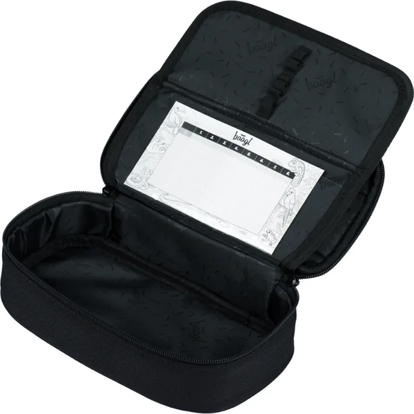 BAAGL ENSEMBLE 3 Skate Max Darkness: sac à dos, trousse, pochette