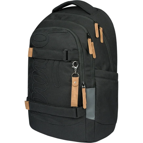 BAAGL ENSEMBLE 3 Skate Max Darkness: sac à dos, trousse, pochette