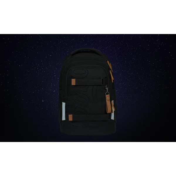 BAAGL ENSEMBLE 3 Skate Max Darkness: sac à dos, trousse, pochette