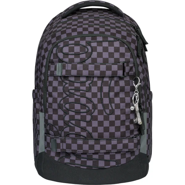 BAAGL ENSEMBLE 3 Skate Max Ska gris : sac à dos, trousse, pochette