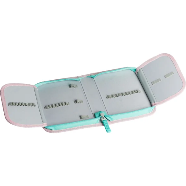 BAAGL Trousse scolaire à un étage Arc-en-ciel rose