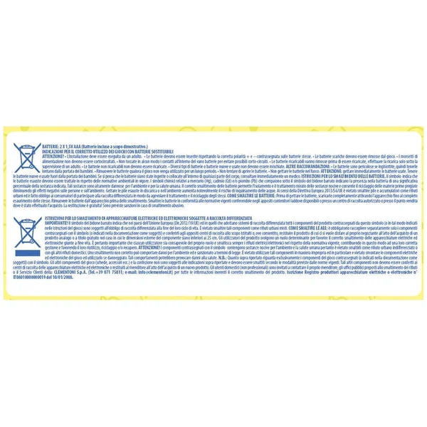 Baby Clementoni - Baby Maracas Amici Cuccioli Baby Activity Toys - Italian Edition