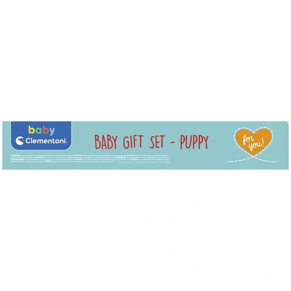 Baby Clementoni - Doudou Baby Gift Set Puppy Sorting & Stacking Toys