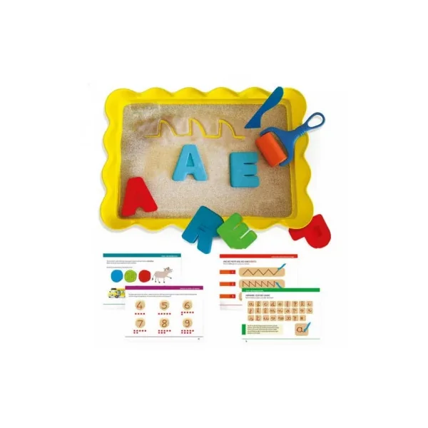 Bac à sable Montessori Je Lis et J'Écris Headu | Dès 3 ans