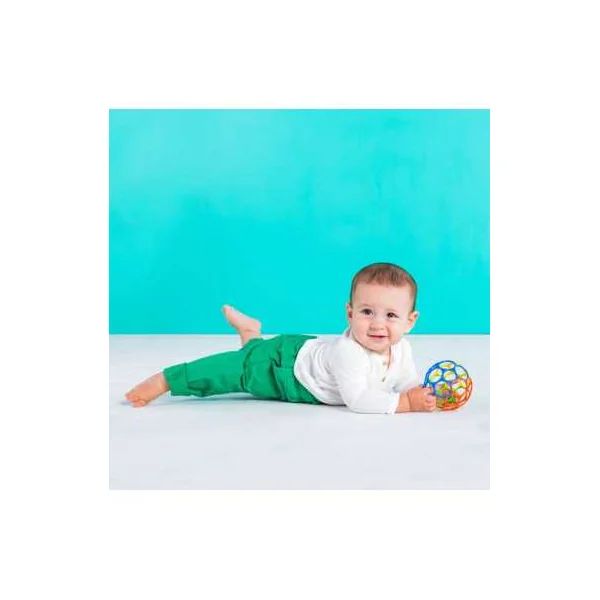 Balle Oball Multicolore - Le Premier Jouet de Préhension Bébé