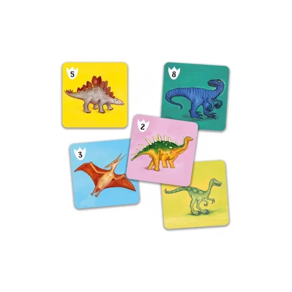 Batasaurus - jeu de bataille et de mémoire - Djeco - LaPouleAPois.fr