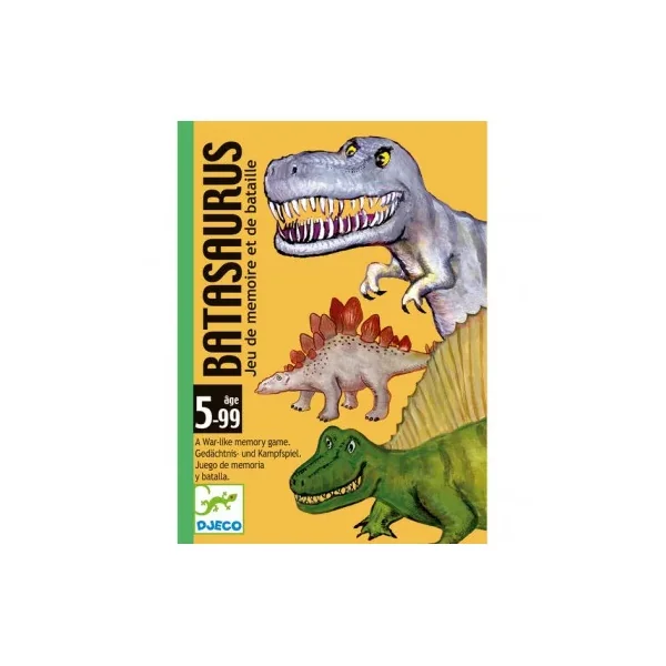 Batasaurus - jeu de bataille et de mémoire - Djeco - LaPouleAPois.fr