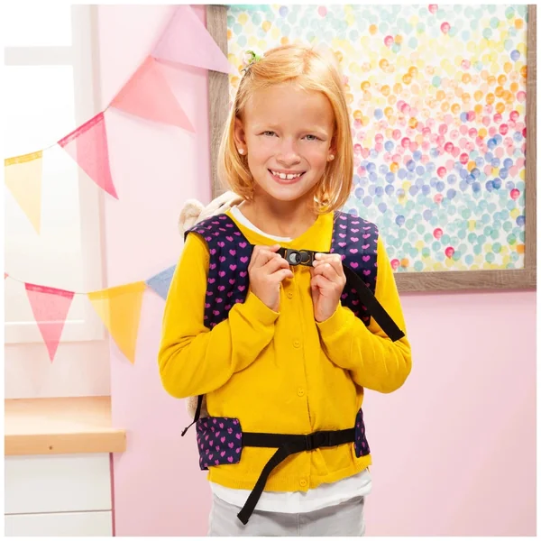 BAYER DESIGN - Doll Carrier Unicorn Blue Pink - Dolls Playsets Toy Figures