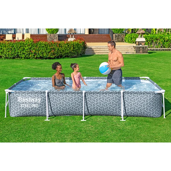 Bestway 561FV Piscine Steel Pro Set, 366 x 201 x 66 cm, filtration