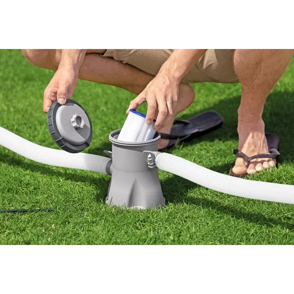 Bestway 56420 Piscine hors-sol Steel Pro Max 366 x 122 cm avec accessoires