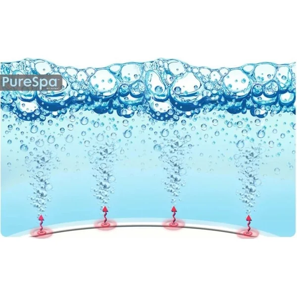 Bestway 6001D Spa Lay-Z-Spa® Miami AirJet™ pour 6 personnes (Économie d'énergie) 196 x 66 cm