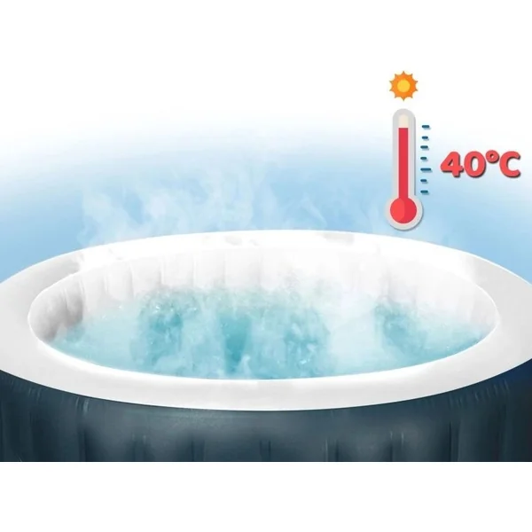 Bestway 6001D Spa Lay-Z-Spa® Miami AirJet™ pour 6 personnes (Économie d'énergie) 196 x 66 cm