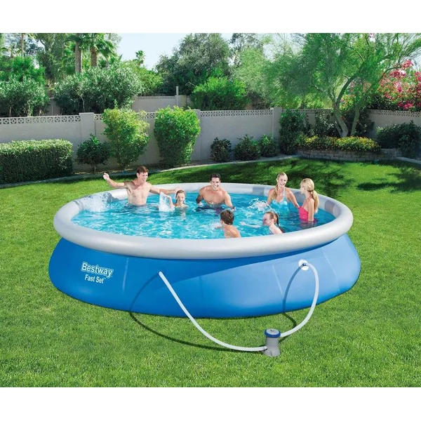 Bestway Piscine Fast Set 457 x 84 cm avec filtration