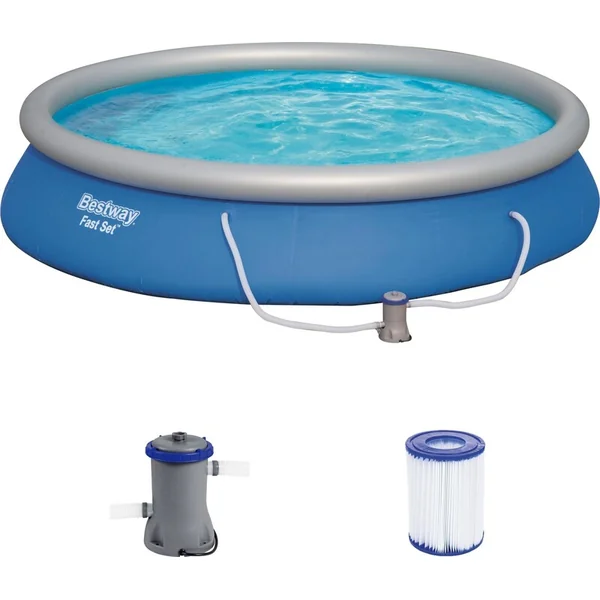 Bestway Piscine Fast Set 457 x 84 cm avec filtration
