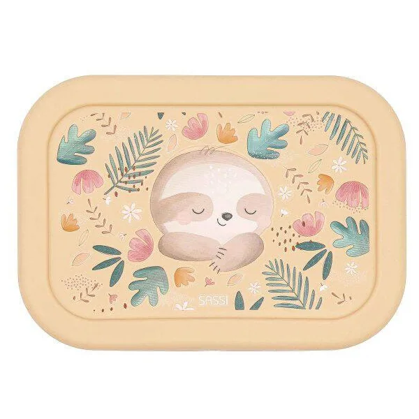 BOITE A LUNCH EN SILICONE CONFORME A LA NORME LFGB GNAWY LE PARESSEUX