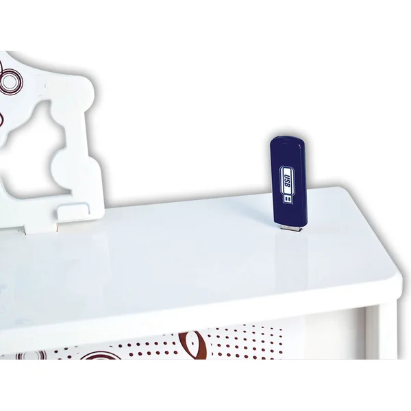 Bontempi Piano électronique pour enfants avec tabouret + connexion USB et Bluetooth