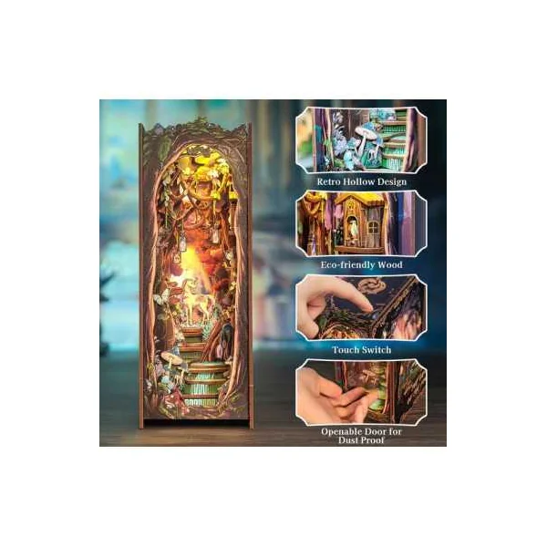 Book Nook La Forêt Enchantée - Cutebee - Maquette et Kit DIY 14+