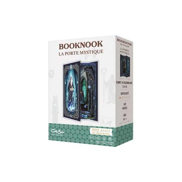 Book Nook La Porte Mystique - Cutebee - Maquette et Kit DIY 14+