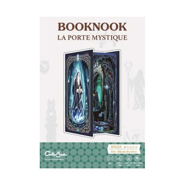 Book Nook La Porte Mystique - Cutebee - Maquette et Kit DIY 14+