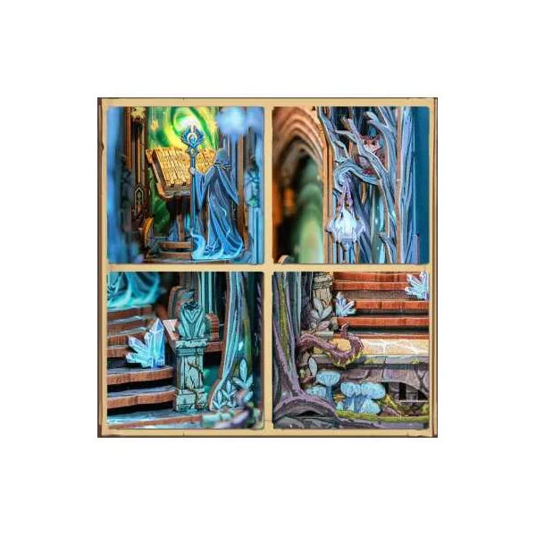 Book Nook La Porte Mystique - Cutebee - Maquette et Kit DIY 14+