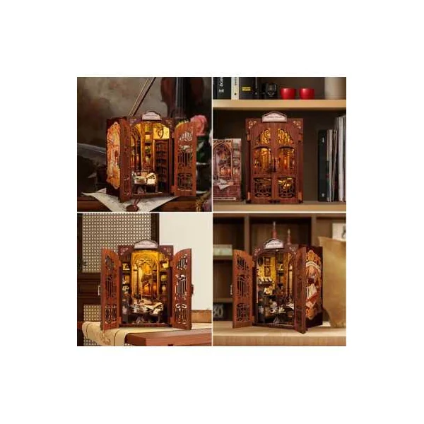 Book Nook Souvenirs d'un Libraire - Cutebee - Maquette et Kit DIY 14+