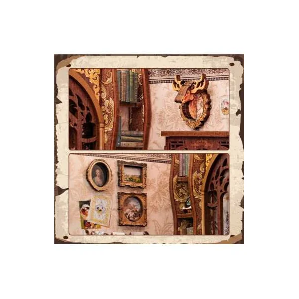 Book Nook Souvenirs d'un Libraire - Cutebee - Maquette et Kit DIY 14+