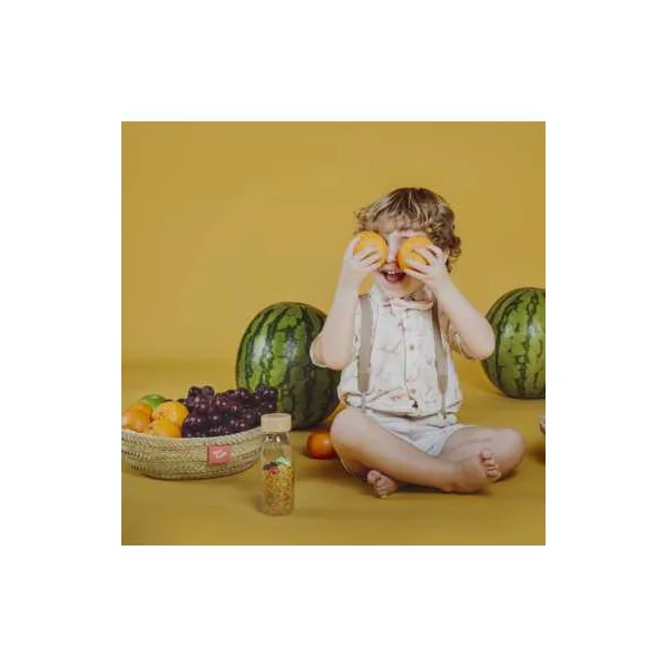 Bouteille Spy Fruits Petit Boum | Jeu sensoriel enfant 0-3 ans