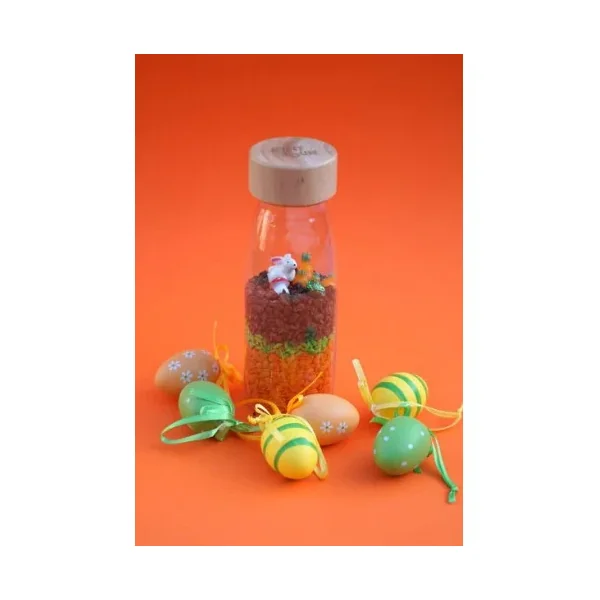 Bouteille Spy Lapin Petit Boum | Jeu sensoriel enfant 0-3 ans
