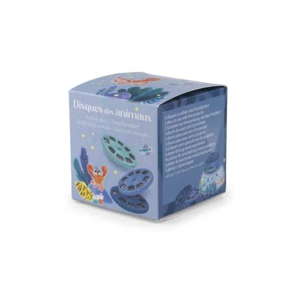 Boîte de 3 disques pour projecteur Les aventures de Paulie - Moulin Roty