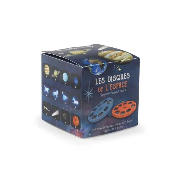 Boîte de 3 disques pour projecteur l'explorateur Le Jardin du Moulin - Moulin Roty