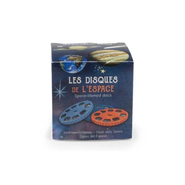 Boîte de 3 disques pour projecteur l'explorateur Le Jardin du Moulin - Moulin Roty