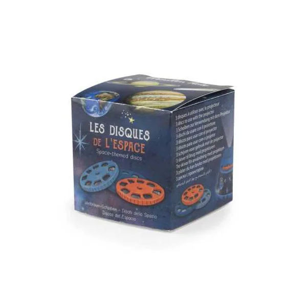Boîte de 3 disques pour projecteur l'explorateur Le Jardin du Moulin - Moulin Roty