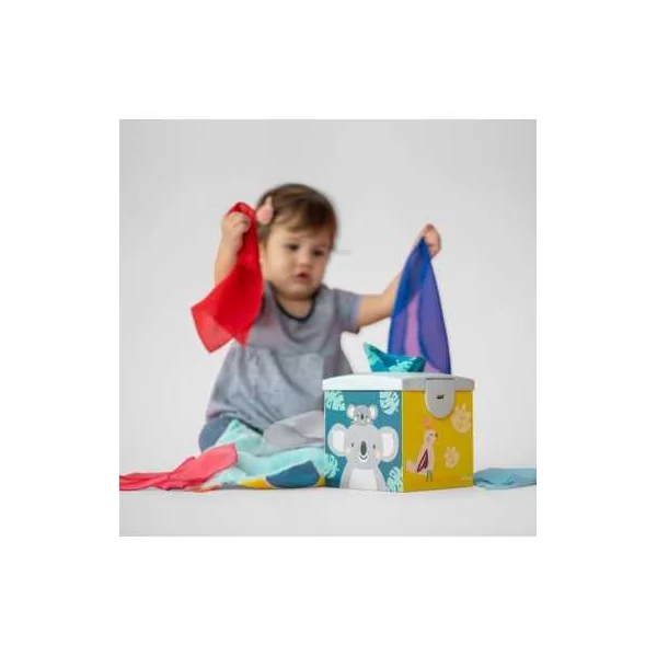 Boîte à Lingettes Magiques Taf Toys - Jeu de Manipulation 9 mois
